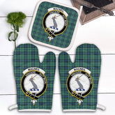 MacNeil Of Colonsay Ancient Tartan Crest Oven Mitt And Pot Holder (2 Oven Mitts + 1 Pot Holder)
